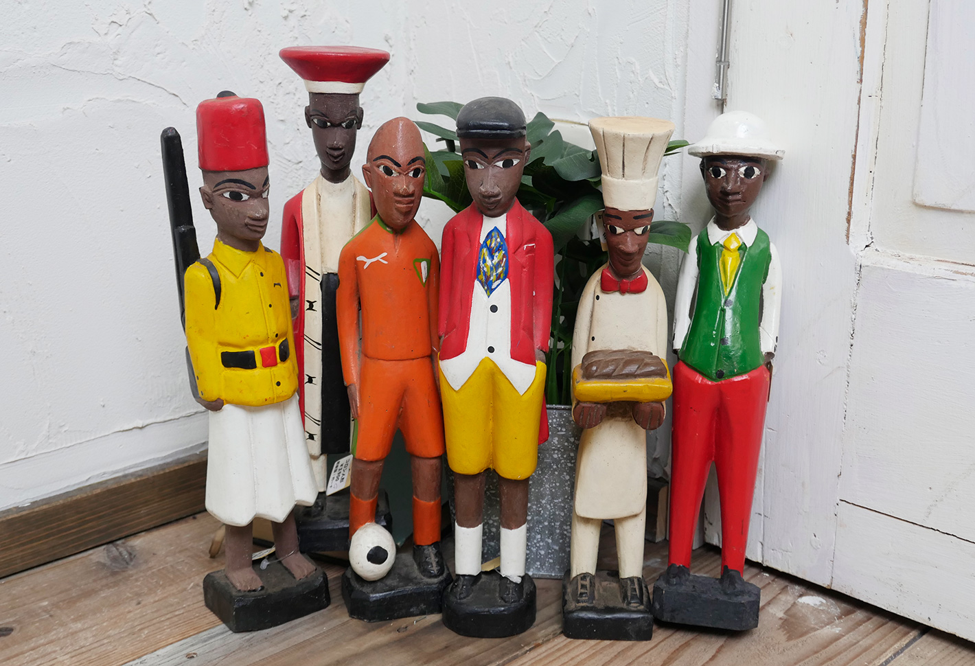 アフリカ民芸 コロン人形