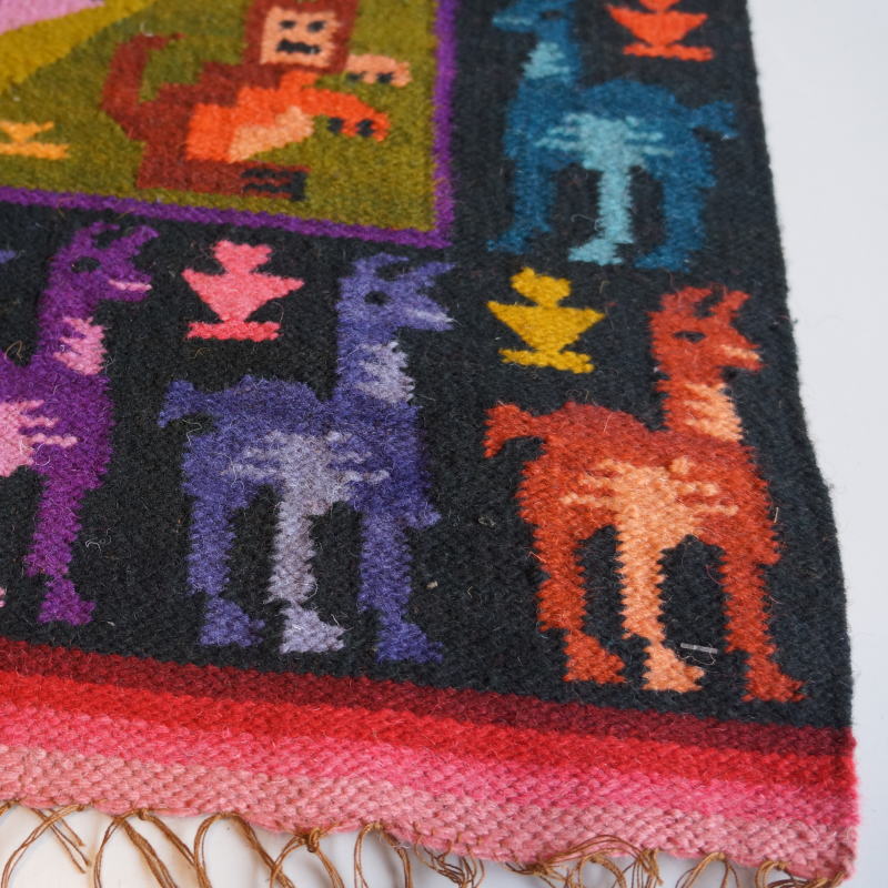 ペルー草木染め手織りラグ｜マライカ公式通販