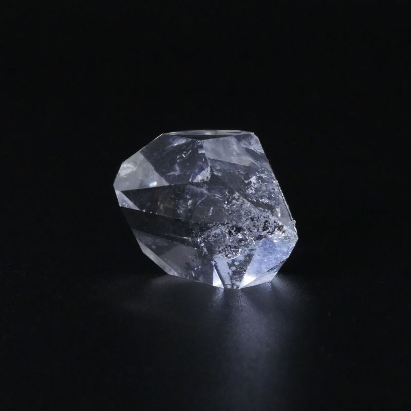 K18 18金 イエローゴールド ハーキマーダイヤモンド 天然石 ネックレス