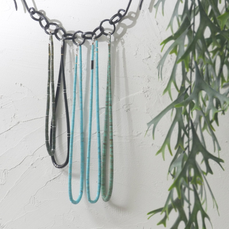 ◇size カルヴィンロバト ターコイズ ヒシネックレス｜マライカ公式通販
