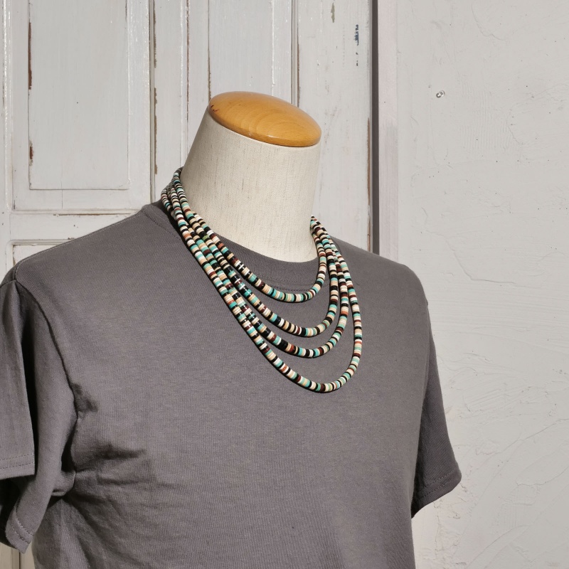 ◇size カルビンロバト マルチカラー ヒシネックレス｜マライカ公式通販