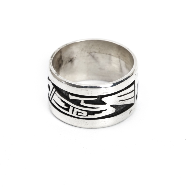 21号 ベラタワホングバ オーバーレイ リング ココペリ｜マライカ公式通販