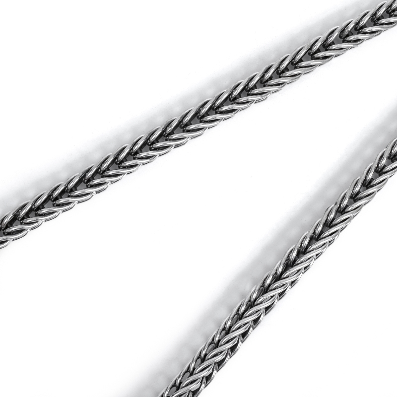 49cm スティーブアルビソ ダブルマネーチェーンM ネックレス｜マライカ