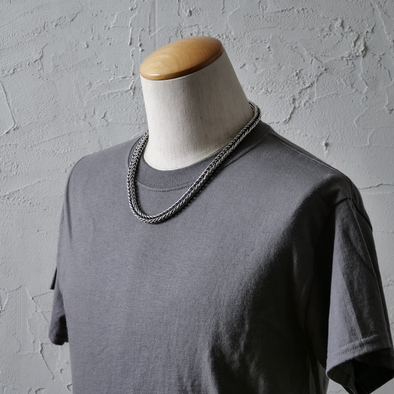 53.5cm スティーブアルビソ ダブルマネーチェーンM ネックレス