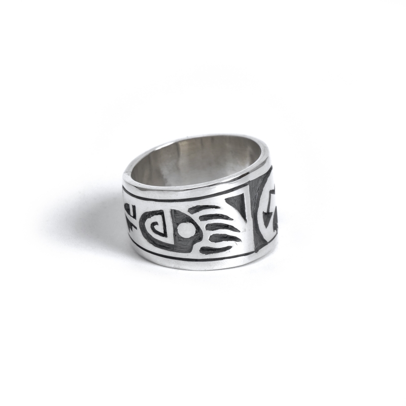 14号 クリフトンモワ オーバーレイ リング ベア｜マライカ公式通販