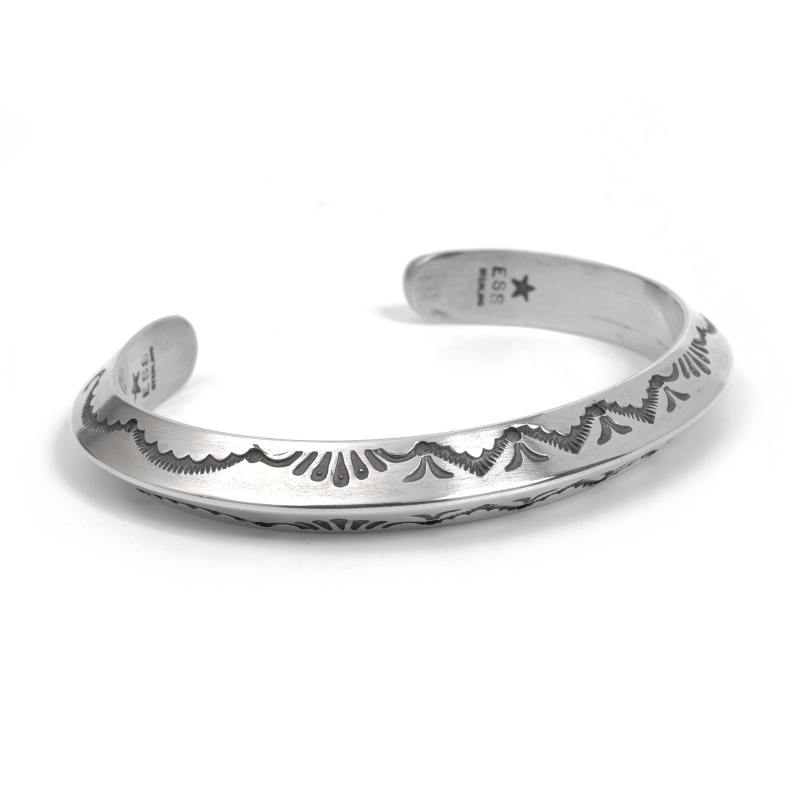 155mm エディソンサンディスミス トライアングル スタンプバングル