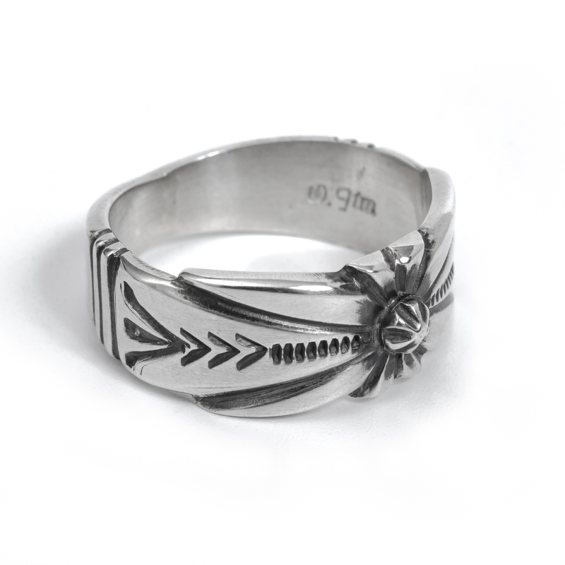 19.5号 ウィルソンジム スタンプワーク リング｜マライカ公式通販