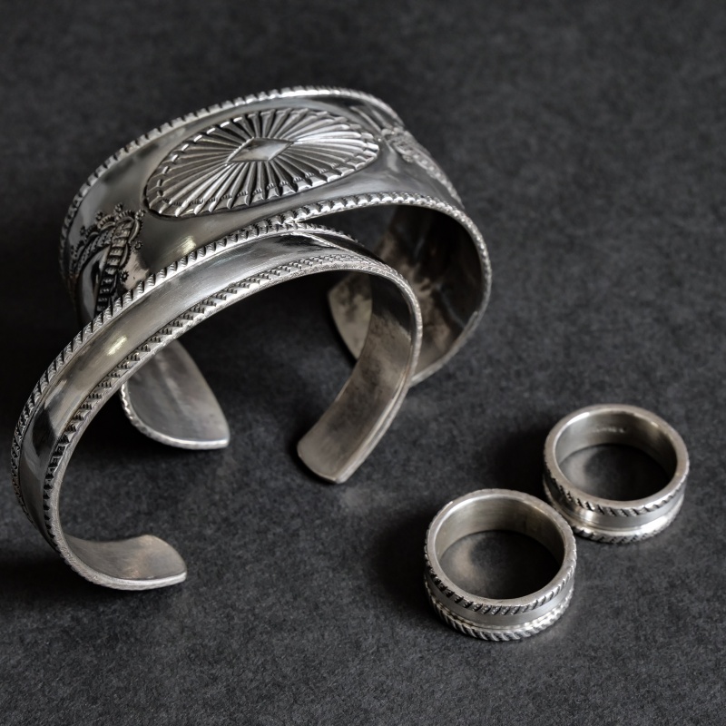 22号 ペリーショーティ コインシルバー リング｜マライカ公式通販