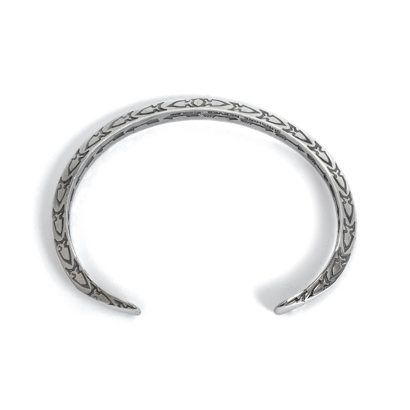 136mm サンシャインリーブス トライアングル 3面スタンプ バングル