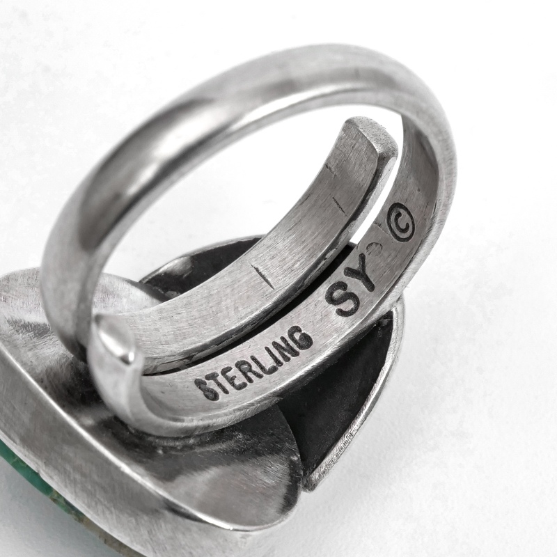 14号 スティーブイエローホース ブロークンアロー リング｜マライカ