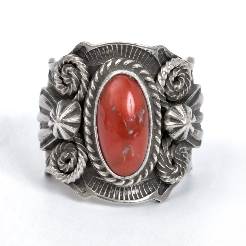 Indian Jewelry [インディアンジュエリー] コーラルリング