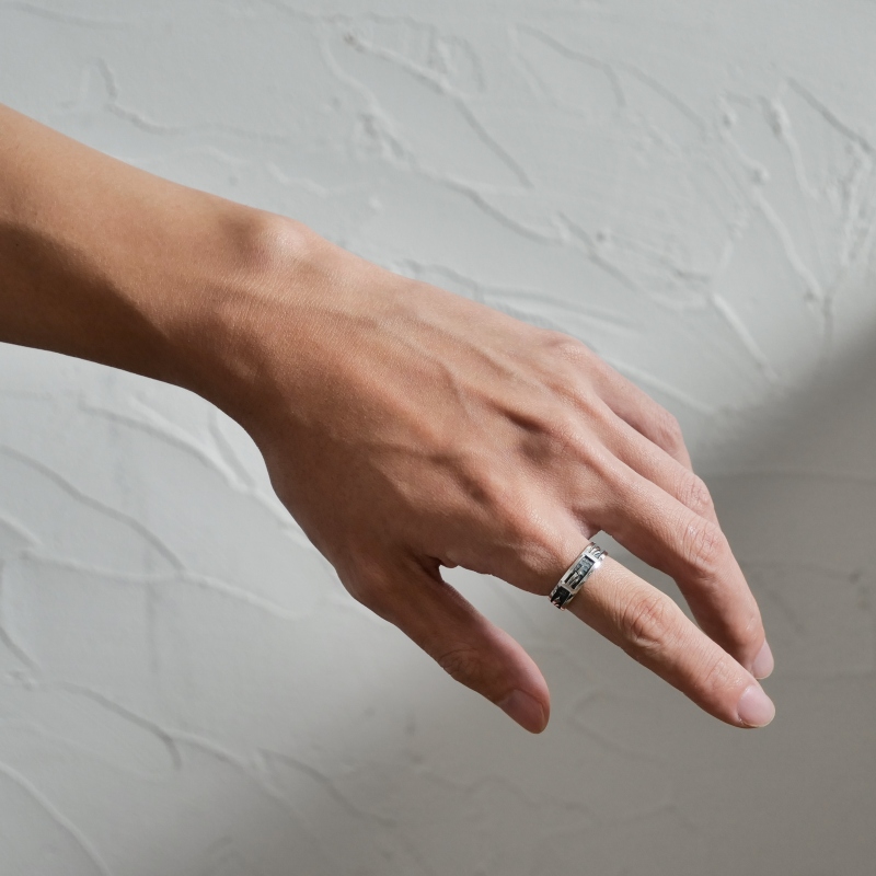 16号 ウィリスフメイェステワ オーバーレイ リング｜マライカ