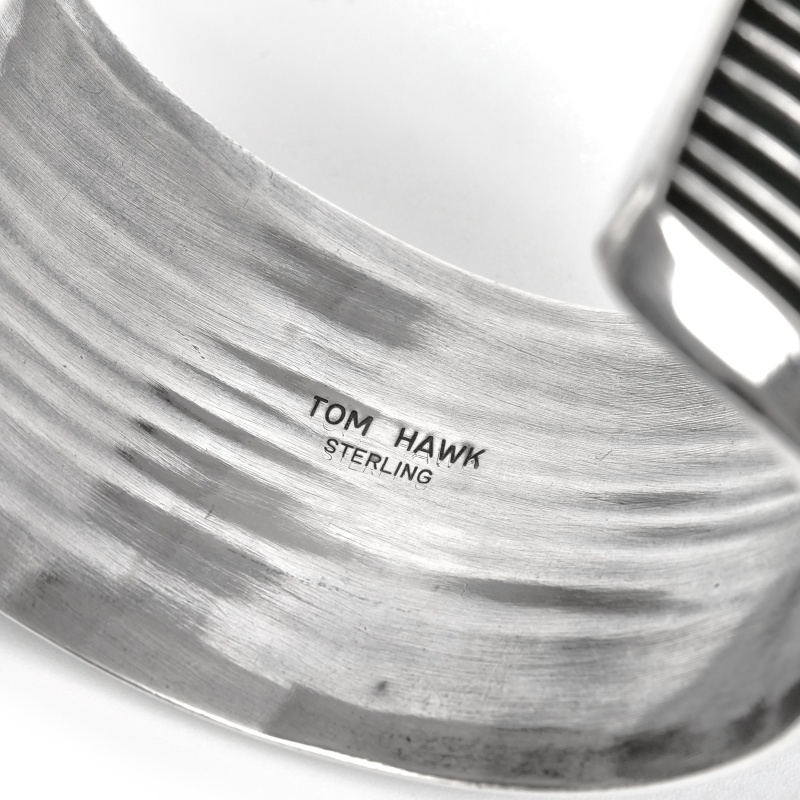 TOM HAWK トムホーク ボーダー バングル Sterling Silver シルバー