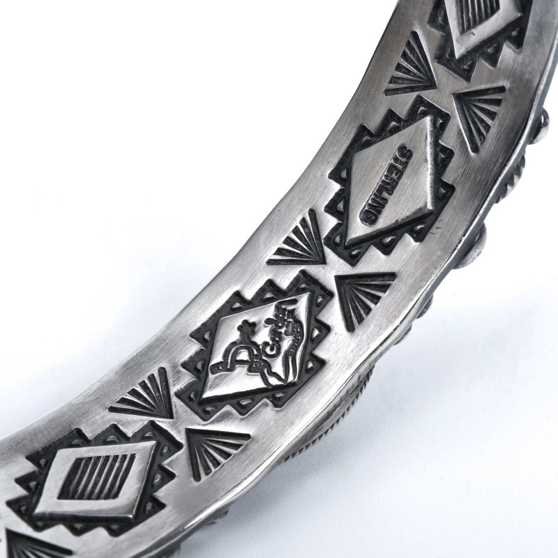 150mm デルバートゴードン パイロットマウンテン×裏スタンプ バングル