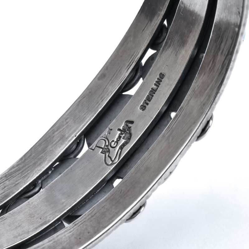 148mm デルバートゴードン ナンバーエイト 5石バングル｜マライカ公式通販