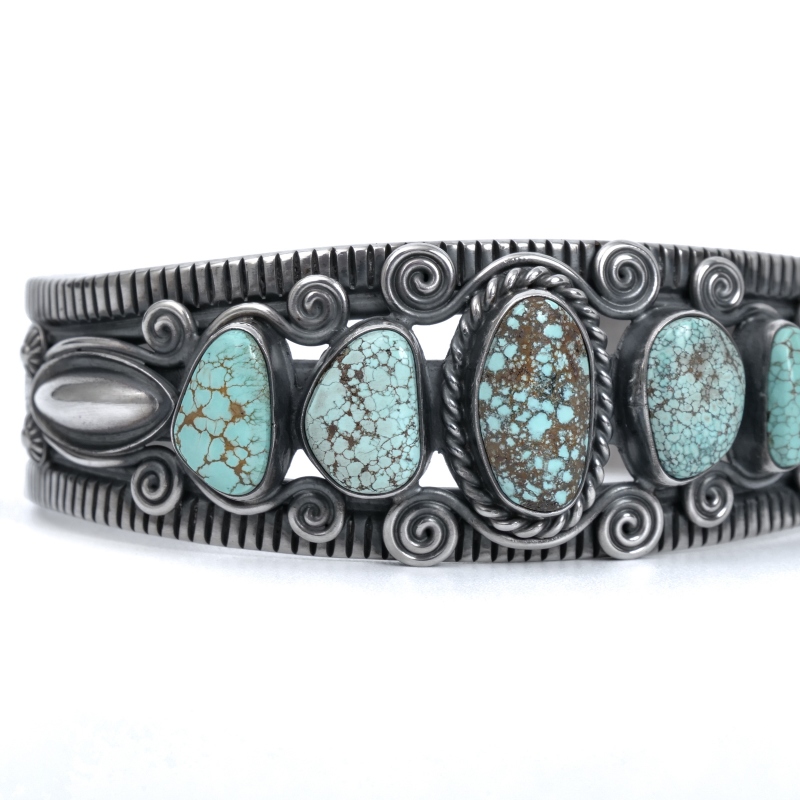 148mm デルバートゴードン ナンバーエイト 5石バングル｜マライカ公式通販