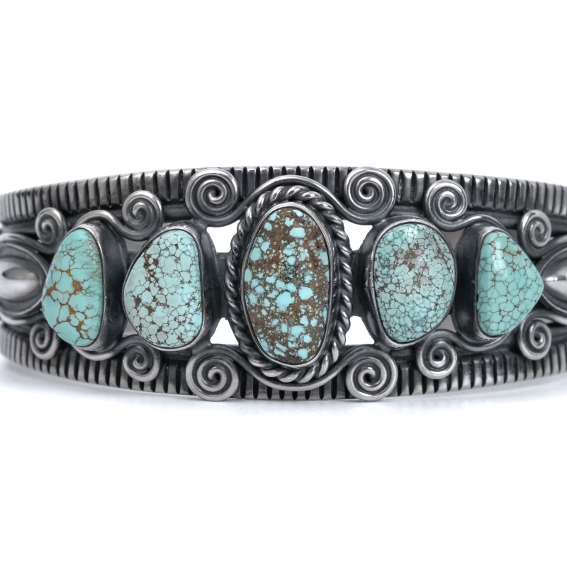 148mm デルバートゴードン ナンバーエイト 5石バングル｜マライカ公式通販