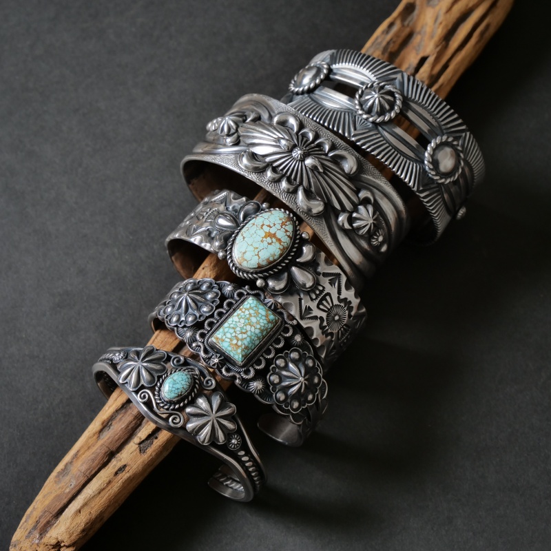 143mm デルバートゴードン ナンバーエイト バングル｜マライカ公式通販