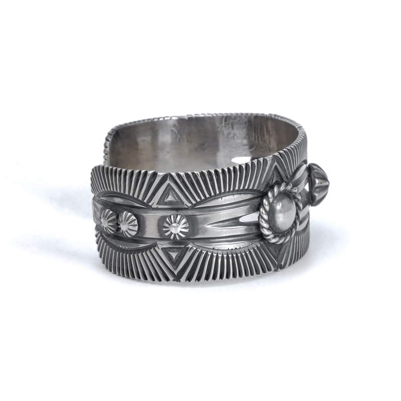 148mm デルバートゴードン サンバースト×コンチョ バングル