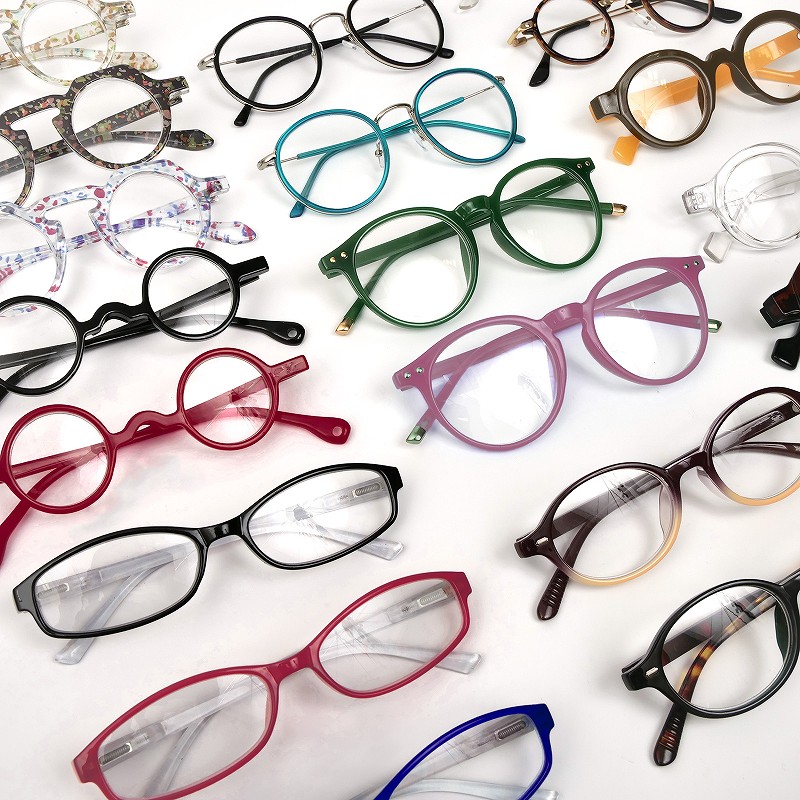 リーディンググラス 老眼鏡 オーバルコンビカラー｜マライカ公式通販