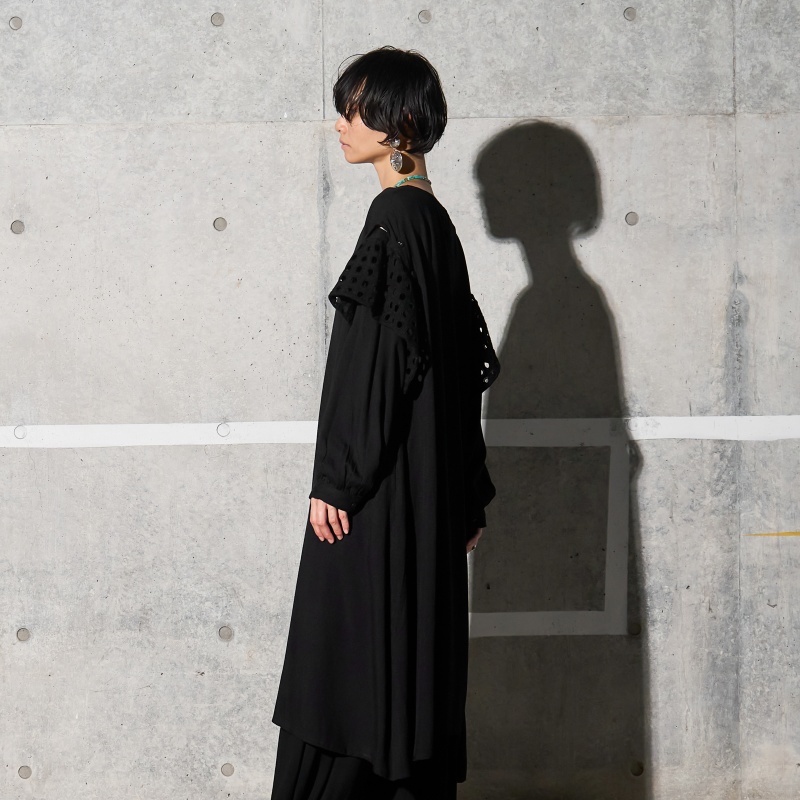 レーヨンレイヤー袖ワンピース｜マライカ公式通販