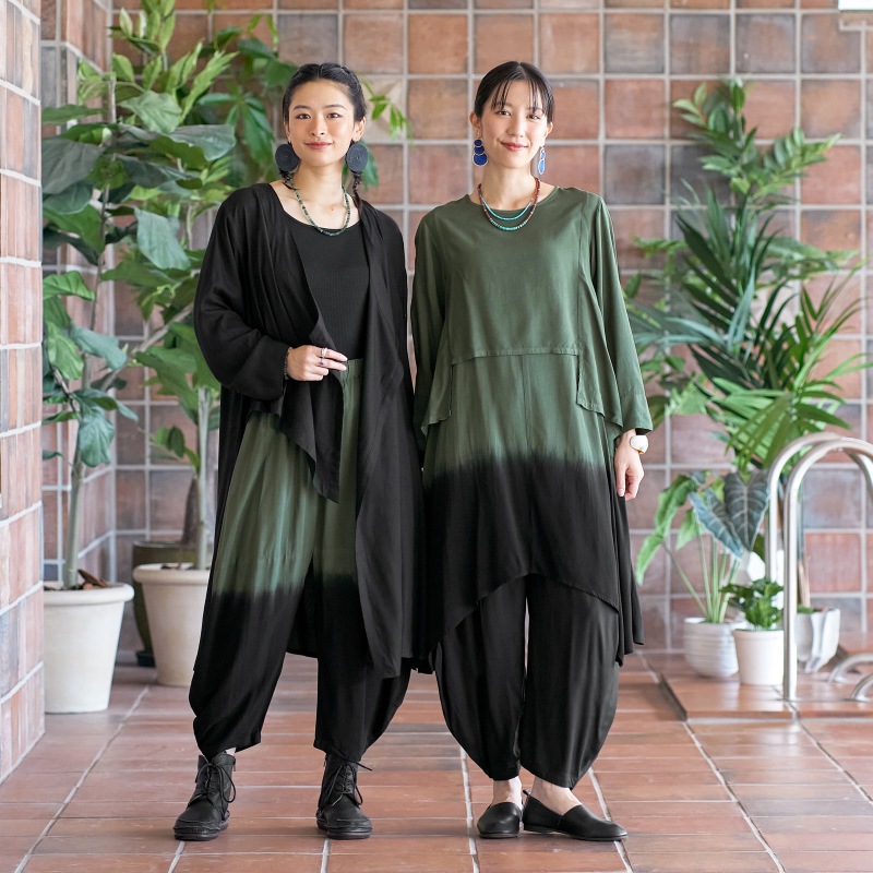 LANI'S/ラニーズ レーヨン バルーンパンツ イージーパンツ YE/ハワイ製 LANI'S/ラニーズ レーヨン バルーンパンツ イージーパンツ YE