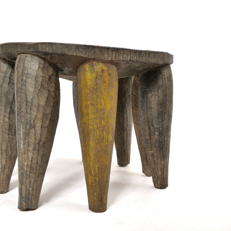 ヌペ族ハンドメイドスツール 【送料1000円込】｜マライカ公式通販