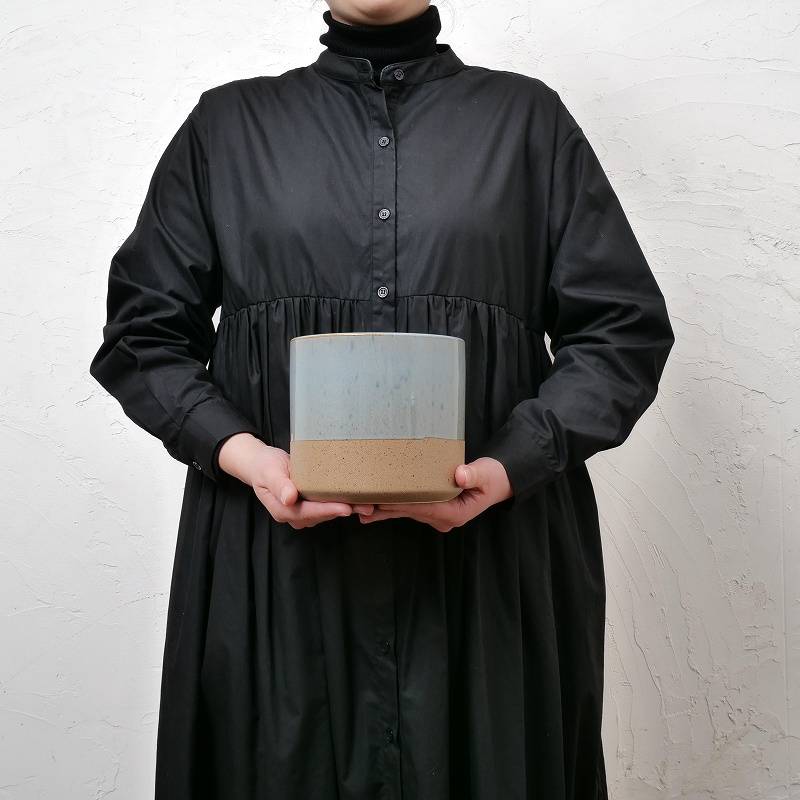 30%OFF ツートンセラミックプランター L 植木鉢｜マライカ公式通販