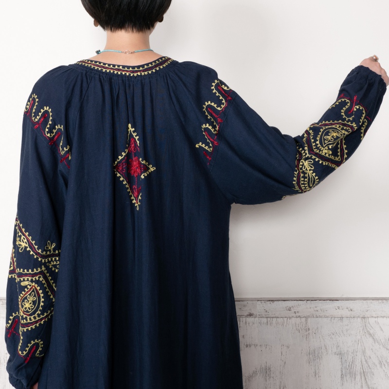 チェーン刺繍ワンピース｜マライカ公式通販