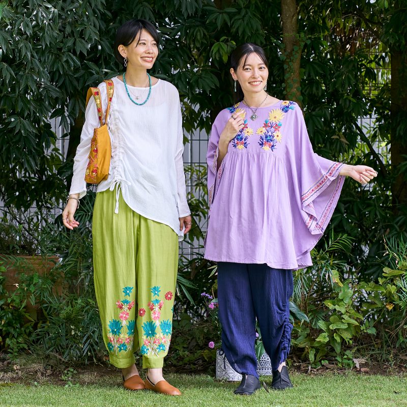 50%OFF アリ刺繍プルオーバー【メール便可】｜マライカ公式通販