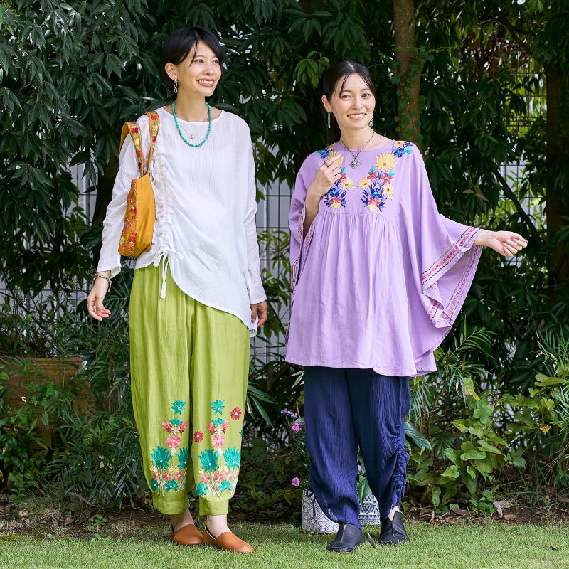 50%OFF アリ刺繍パンツ｜マライカ公式通販