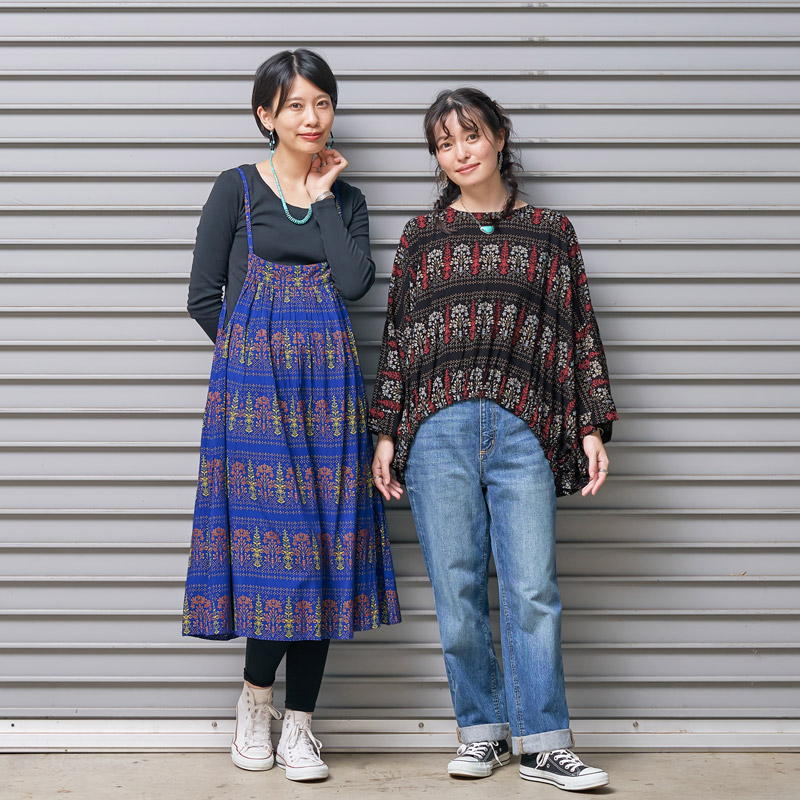 50%OFF ゴールドフラワープリントプルオーバー 【メール便可