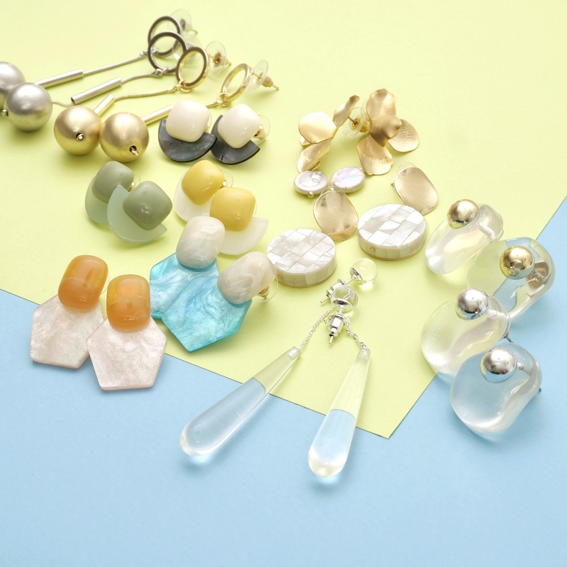 Harraca クリアドロップピアス Harraca クリアドロップピアス