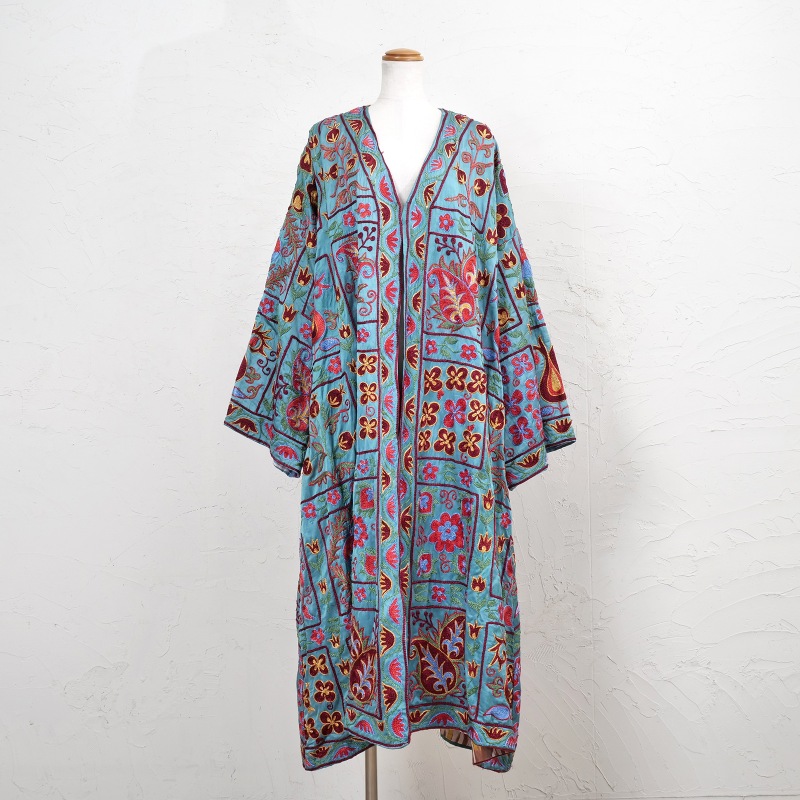 スザニ刺繍ロングコート｜マライカ公式通販