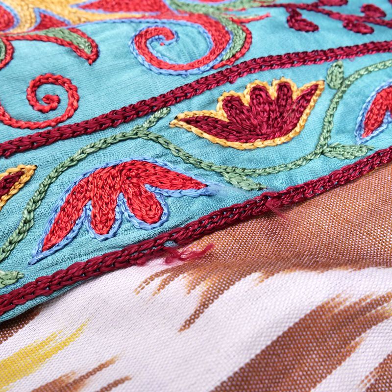 「最終価格」 スザニ刺繍　スザニ　手仕事　インド　一点もの　伝統工芸 最終価格」 スザニ刺繍 スザニ 手仕事 インド 一点もの 伝統工芸