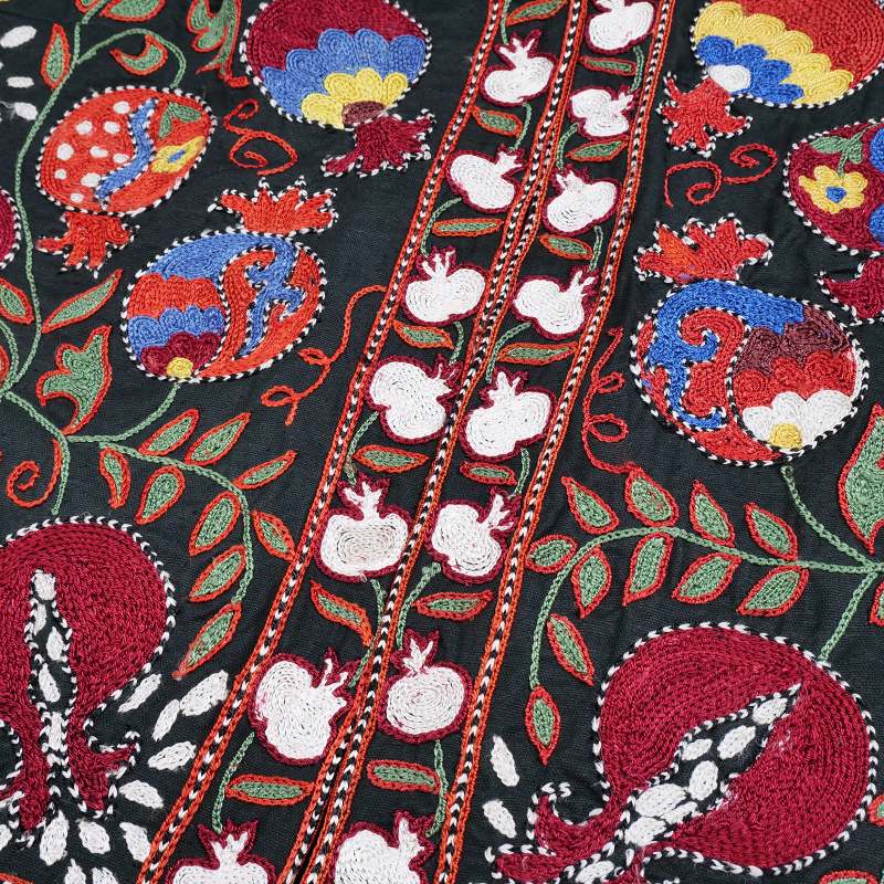 「最終価格」 スザニ刺繍　スザニ　手仕事　インド　一点もの　伝統工芸 スザニ刺繍ジャケット L｜マライカ公式通販