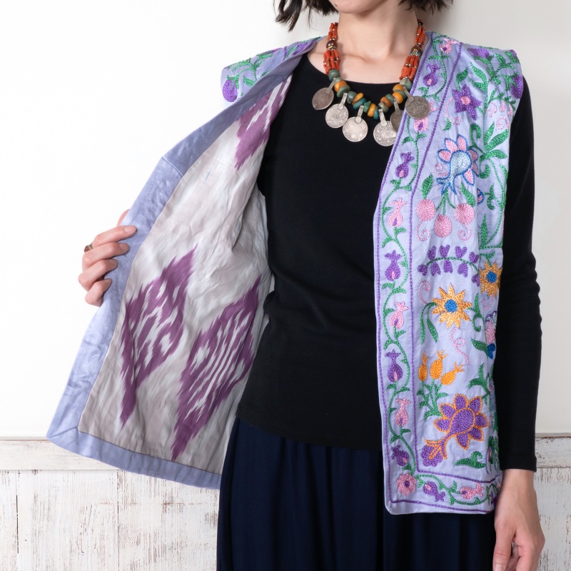 スザニ刺繍ベスト｜マライカ公式通販