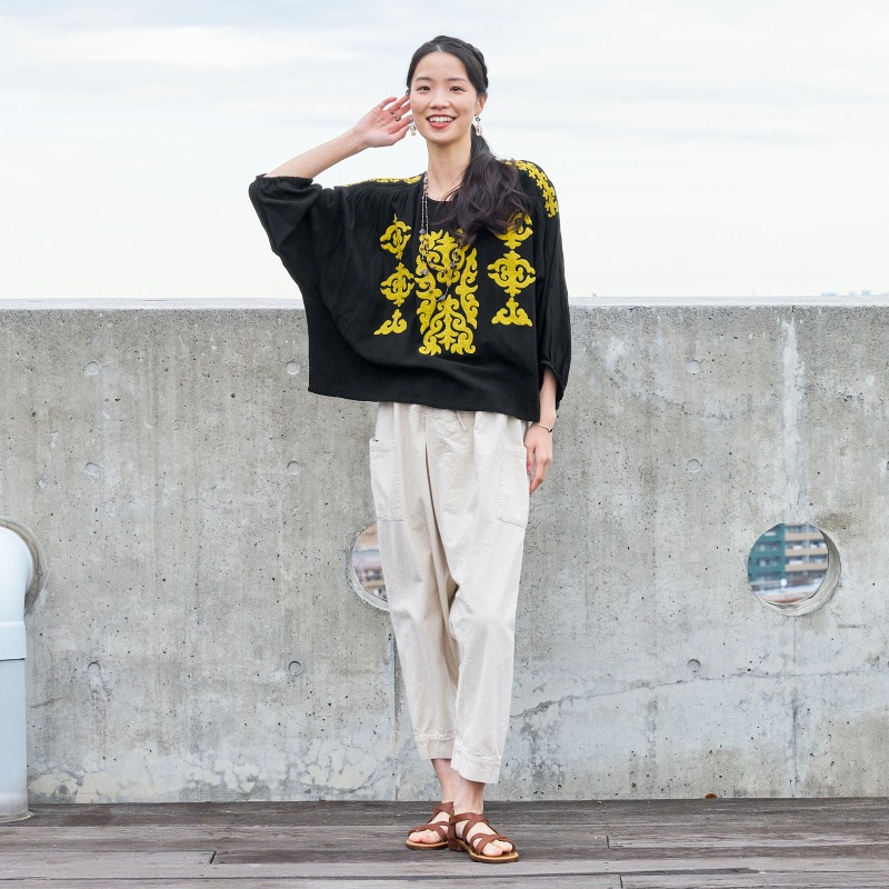 未使用Maxmara カジュアルパンツ&刺繍長袖　セット 楽天市場】【中古】未使用 Max Mara Weekend マックスマーラ