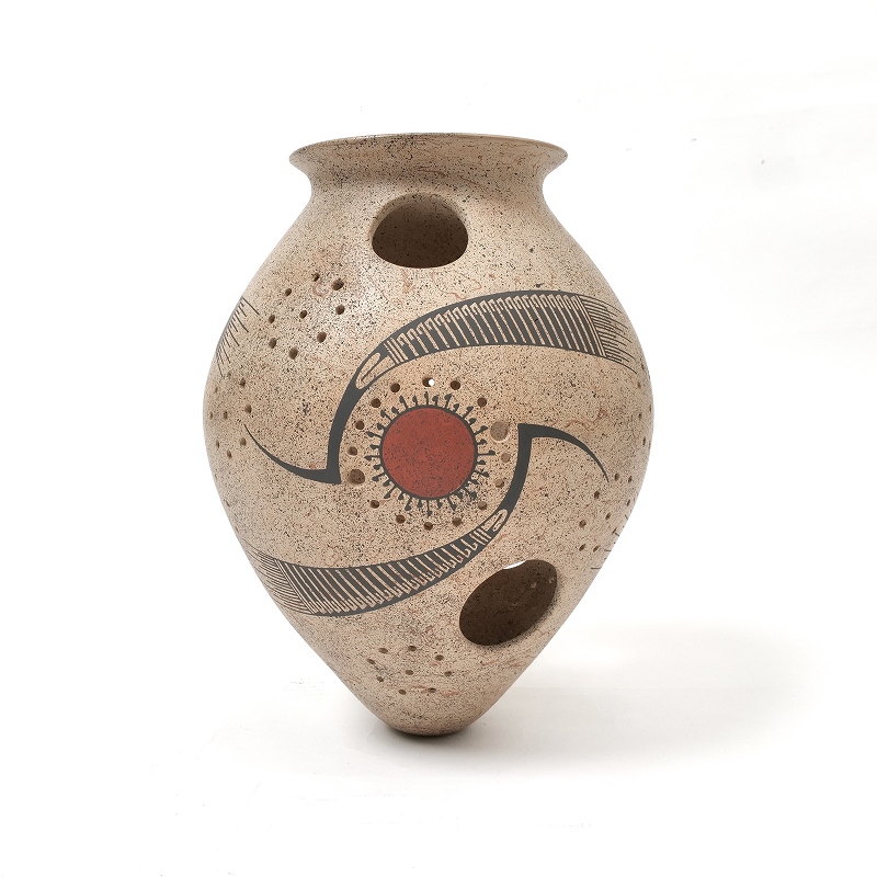 磁州窯花紋　壺　D101 磁州窯花紋 壺 D101 （鉄釉 壺のYahoo!オークション(旧ヤフオク