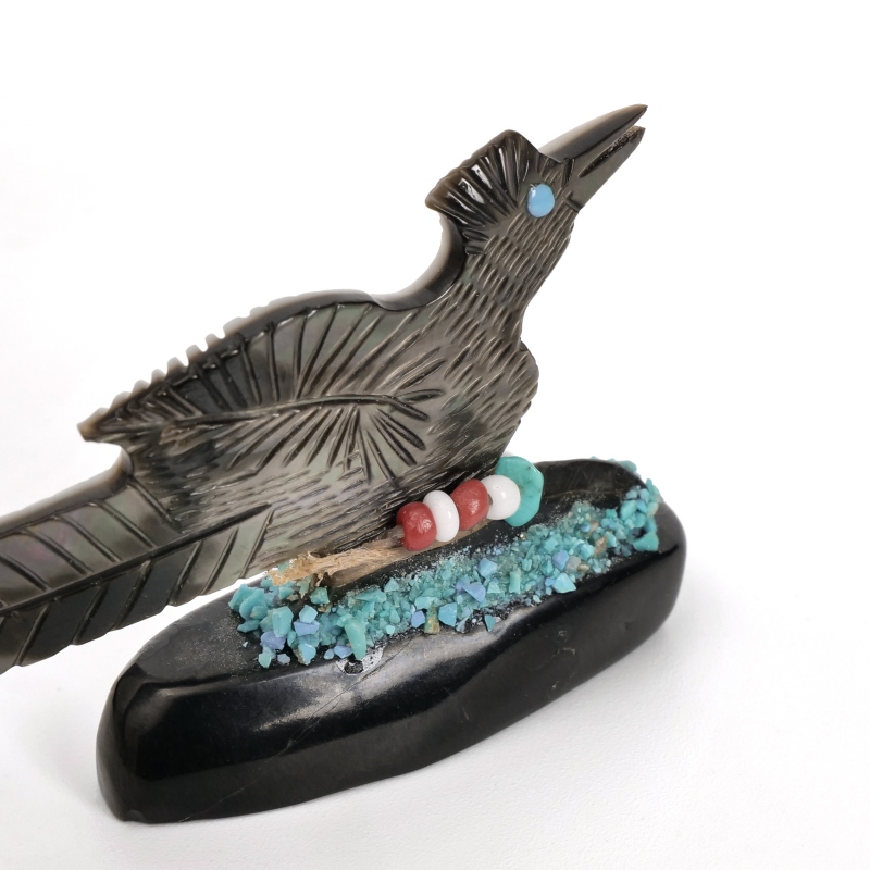 インディアンフェティッシュ ロードランナー 台座付き アーティスト