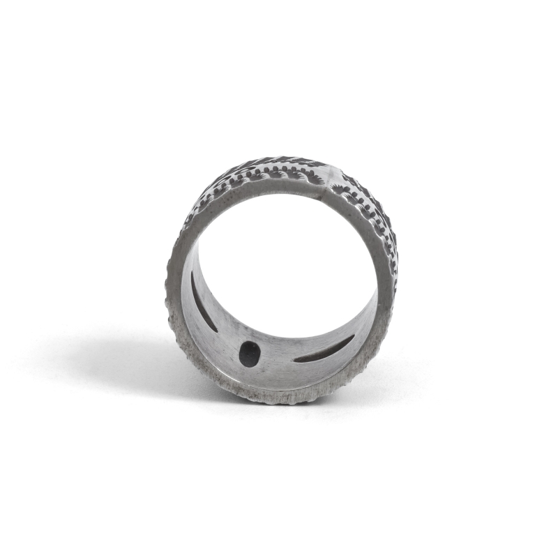 19号 ハーマンスミス スタンプワーク リング｜マライカ公式通販