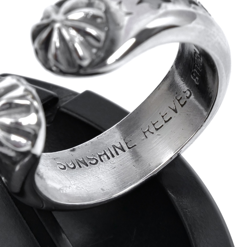 17.5号 サンシャインリーブス コンチョ×スタンプ リング｜マライカ公式通販