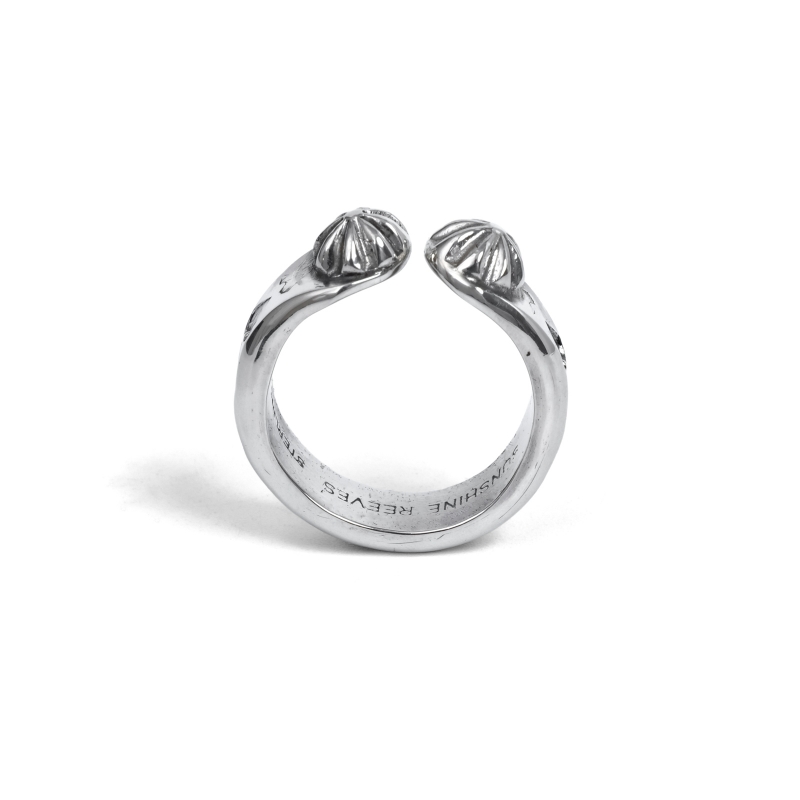 15号 サンシャインリーブス コンチョ×スタンプ リング｜マライカ公式通販