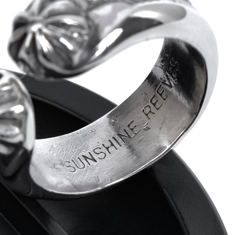 13.5号 サンシャインリーブス コンチョ×スタンプ リング｜マライカ公式通販