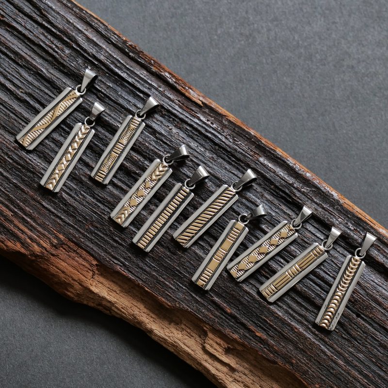 ブルースモーガン 14金 スタンプワーク ペンダント｜マライカ公式通販