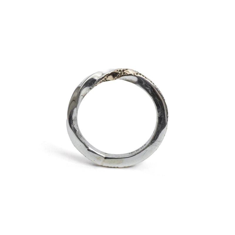 ◇size ブルースモーガン 14金 スクエアツイスト リング｜マライカ公式通販