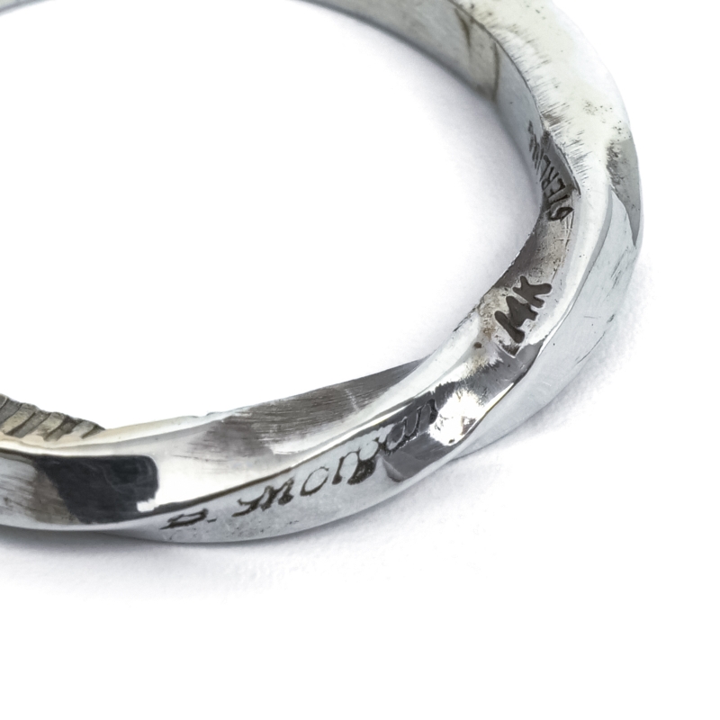 ◇size ブルースモーガン 14金 スクエアツイスト リング｜マライカ公式通販