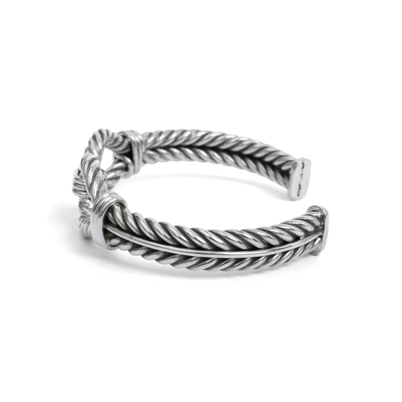 ◇sizeS スティーブアルビソ ホースウィスパラー ロープバングル