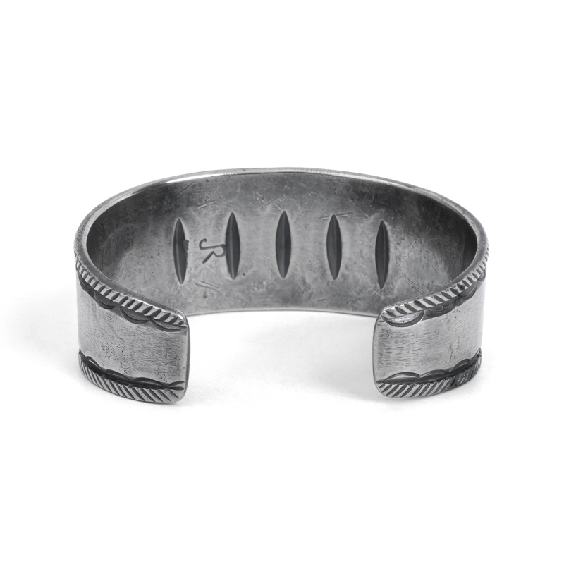 150mm ジェシーロビンズ コインシルバー バングル｜マライカ公式通販