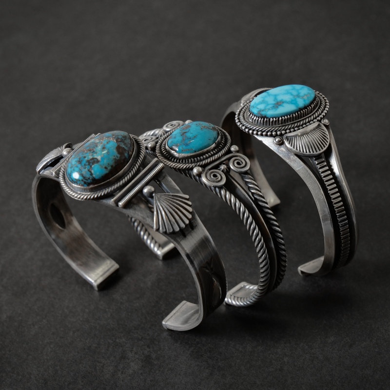 133mm スティーブアルビソ キングマン バングル｜マライカ公式通販